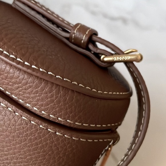 Oroton Bags Oroton Margot Drum Crossbody Bag In Whiskey Poshmark
